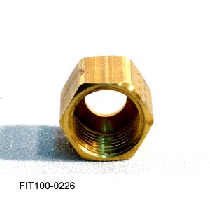 [03012202] Tuttnauer Compression Nut 1/4 Tube