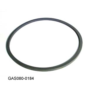 [02610023] Tuttnauer 2540 EZ10 Door Gasket Black