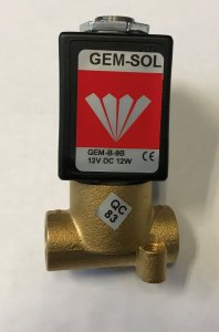 Tuttnauer Valve complete 6mm 12V 12W