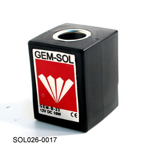 [01810102] Tuttnauer Solenoid Coil 12VDC-10W 