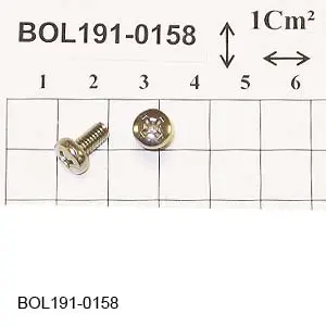[03500982] Tuttnauer Pan Head machine Screw EZPlus Elara 11 door cover mount M4x8