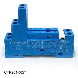 [CTP201-0271] Tuttnauer   Relay socket  EZ Plus Air and Water Pump