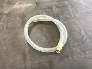 [PIP411-0041] Tuttnauer  Drain hose assembly, EZPlus, hose w/fitting 40cm long 